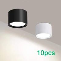 10pcs surface mounted led downlight ceiling light 5w 7w 9w 12w 15w 18w nordic simple led downlight spotlight indoor lighting