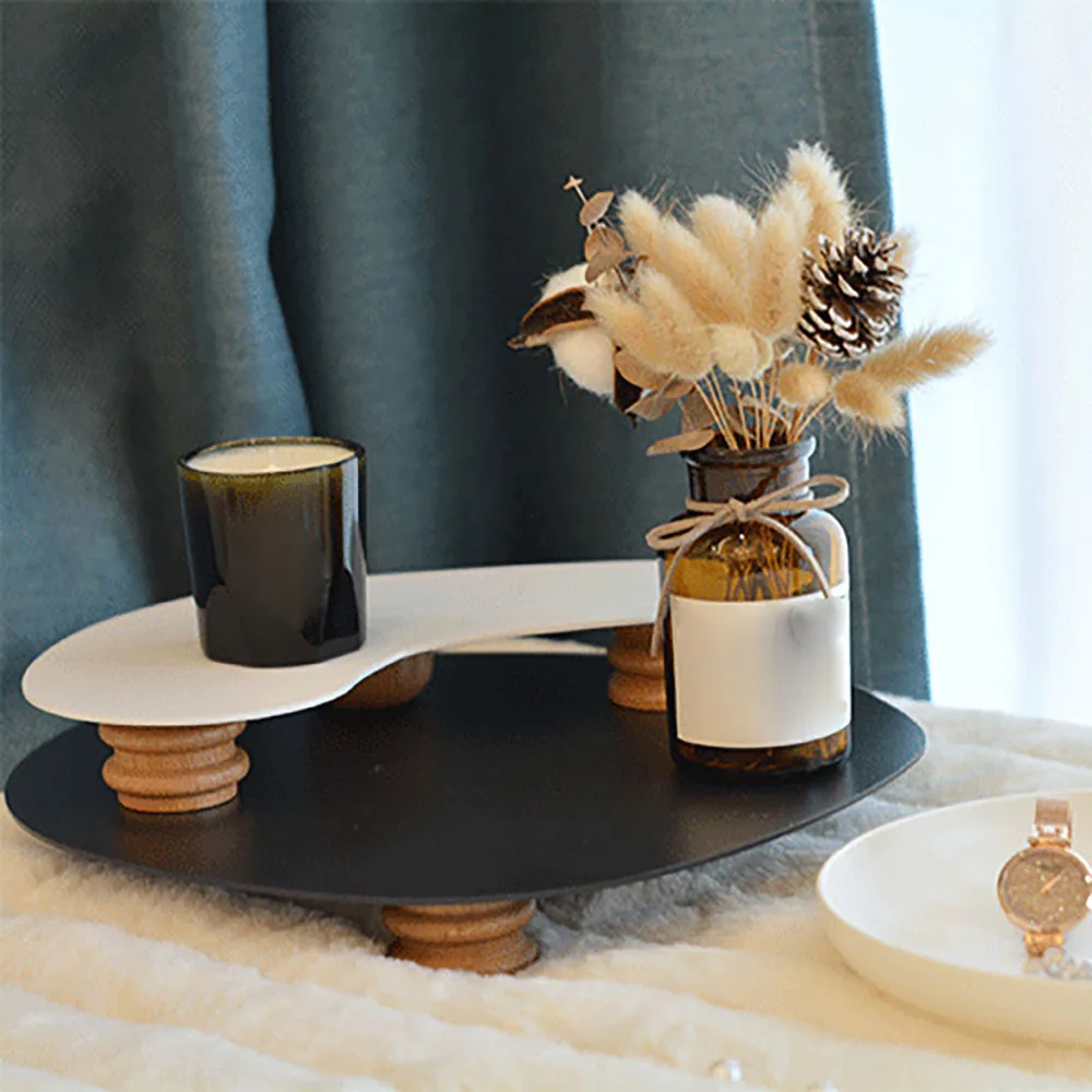 Необычный декоративный поднос особой формы для ароматерапии органайзер лоток