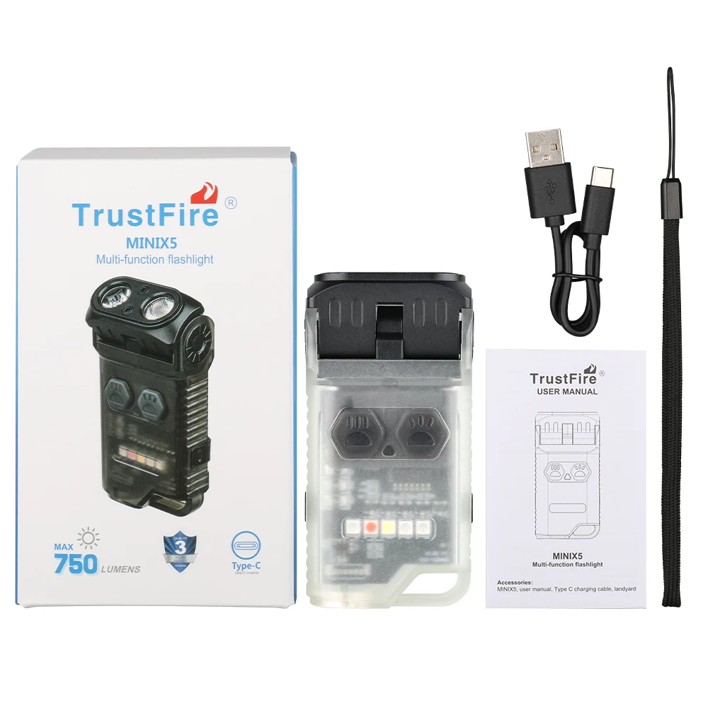 

Trustfire MINIX5 фонарик 750 люмен