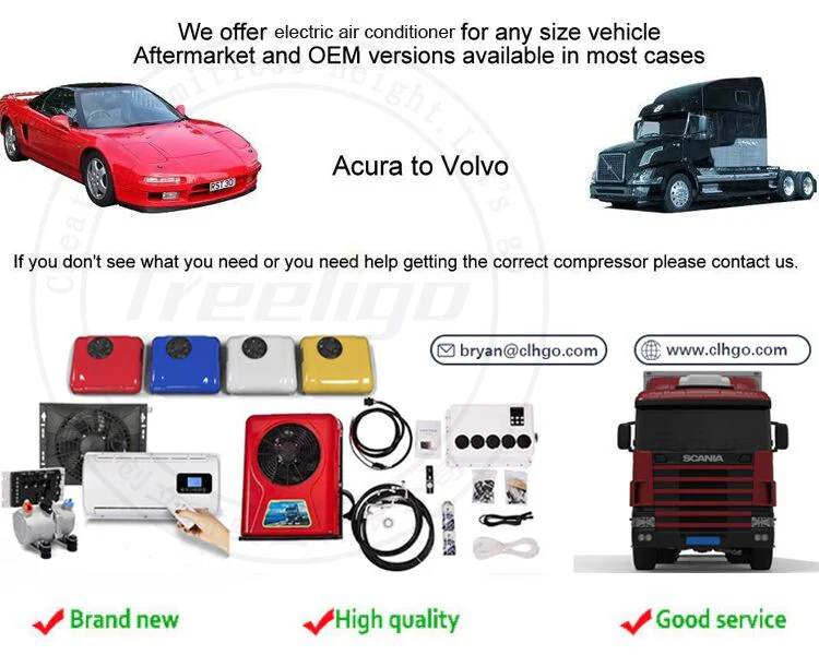 GOUKU портативный Сплит Новый электромобиль грузовик мини автобус RV экскаватор AC 12