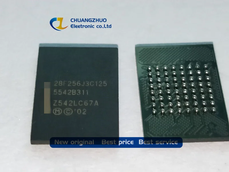 

10 шт./лот новый оригинальный RC28F256J3C125 28F256J3C125 28F256J3C 28F256 BGA64 без данных