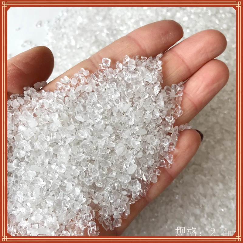 

New in 2022 100g 4 Size Natural White Crystal Stone Quartz Points Gravel Chakra Healing Reiki Quartz Crystals Natural Stones