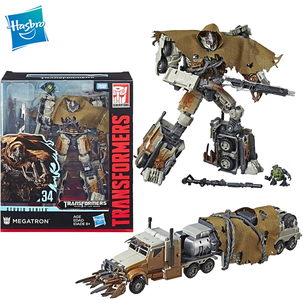 

[In Stock] Hasbro Transformers Studio Series SS34 Megatron Leader Class (DOTM) Movie Action Figure Model Collection Gift Toys