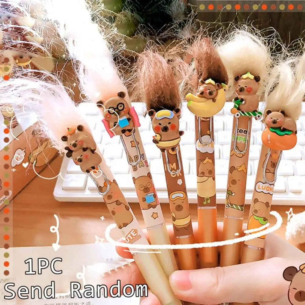 

Гелевая ручка Капибара черная 0,5 мм