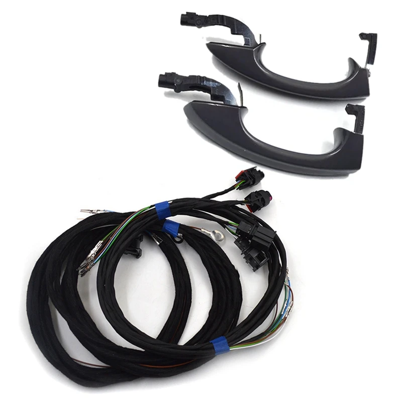 Автомобильная задняя дверная ручка KESSY и кабель БЕСКЛЮЧЕВОЙ вход для VW MQB Golf MK7 Touran