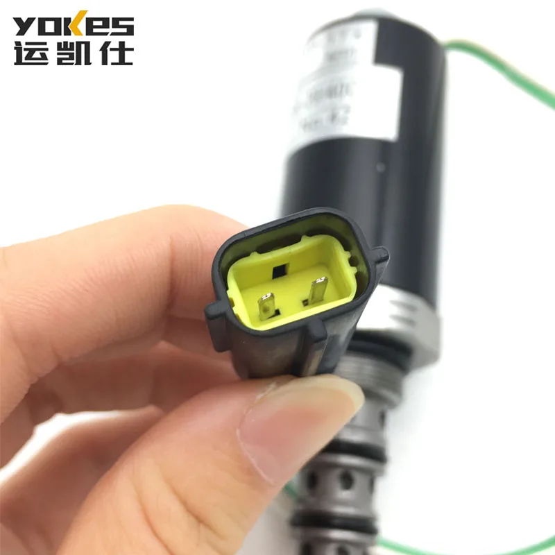 Для R215-7 R225-7 электромагнитный клапан гидравлического насоса детали экскаватора