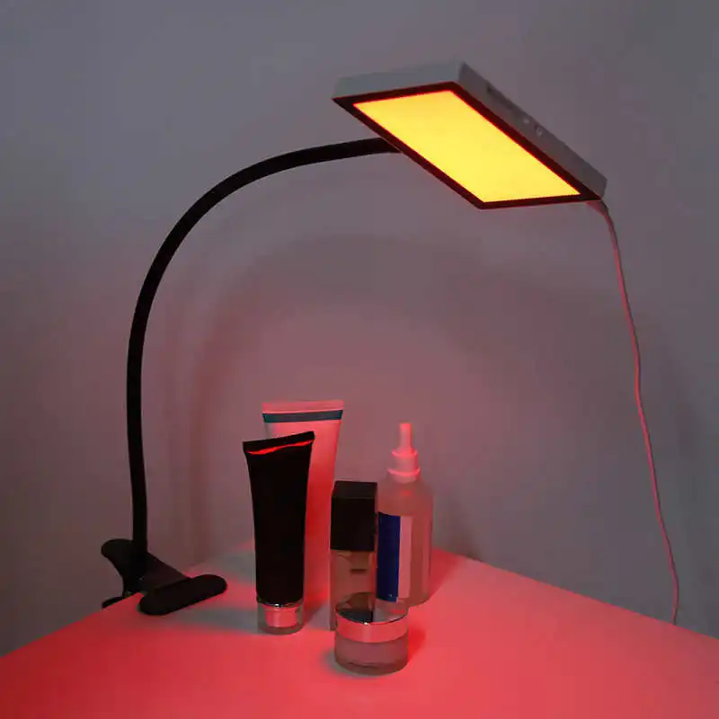 

Портативная Косметическая лампа Photon с красным и синим светом, аппарат для терапии лица и тела