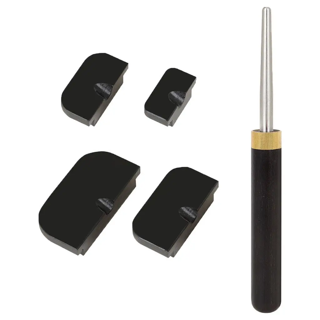 

Saxophone Tones Hole Leveling Tools Repair Kit with 4 Pads Saxophone Lapping Tool for Tenor Soprano Beginners Saxophone Players