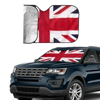 new custom car accessories umbrella shade british flag windshield sunshade universal fits most cars