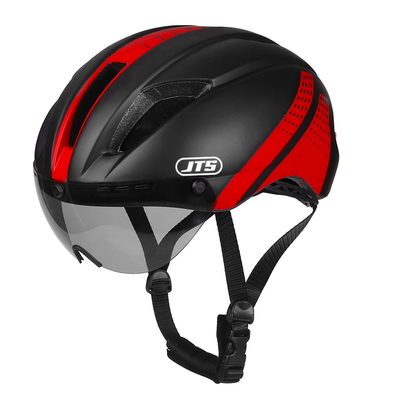 

JTS Ultra-светильник велосипедный шлем для мужчин и женщин, встроенный шлем для вентиляции дороги, спортивный шлем с магнитными всасывающими очками, Casco