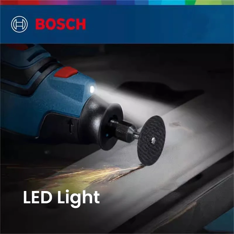 Фото Беспроводная шлифовальная машина Bosch GRO 12V - 35, мини - установка для полировки и резки скважин, литиевая батарея 12V, оригинальное зарядное устройство, 276 комплектов шлифовальной машины №5