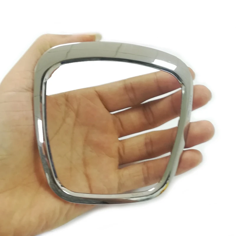 Автомобильная хромированная накладка на руль эмблема рамка центрирующая