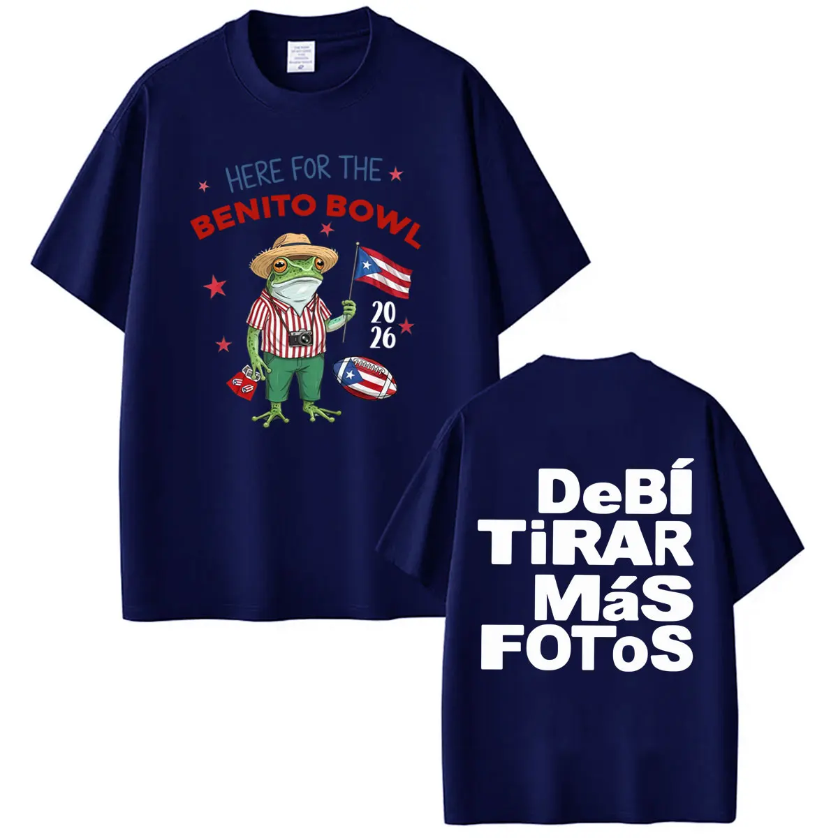 Фото Футболка с принтом Rapper Bad Bunny Debi Tirar Mas Fotos DTMF, модная футболка для мужчин и женщин, хлопковая, свободного кроя, повседневная, эстетичная, трендовая №5