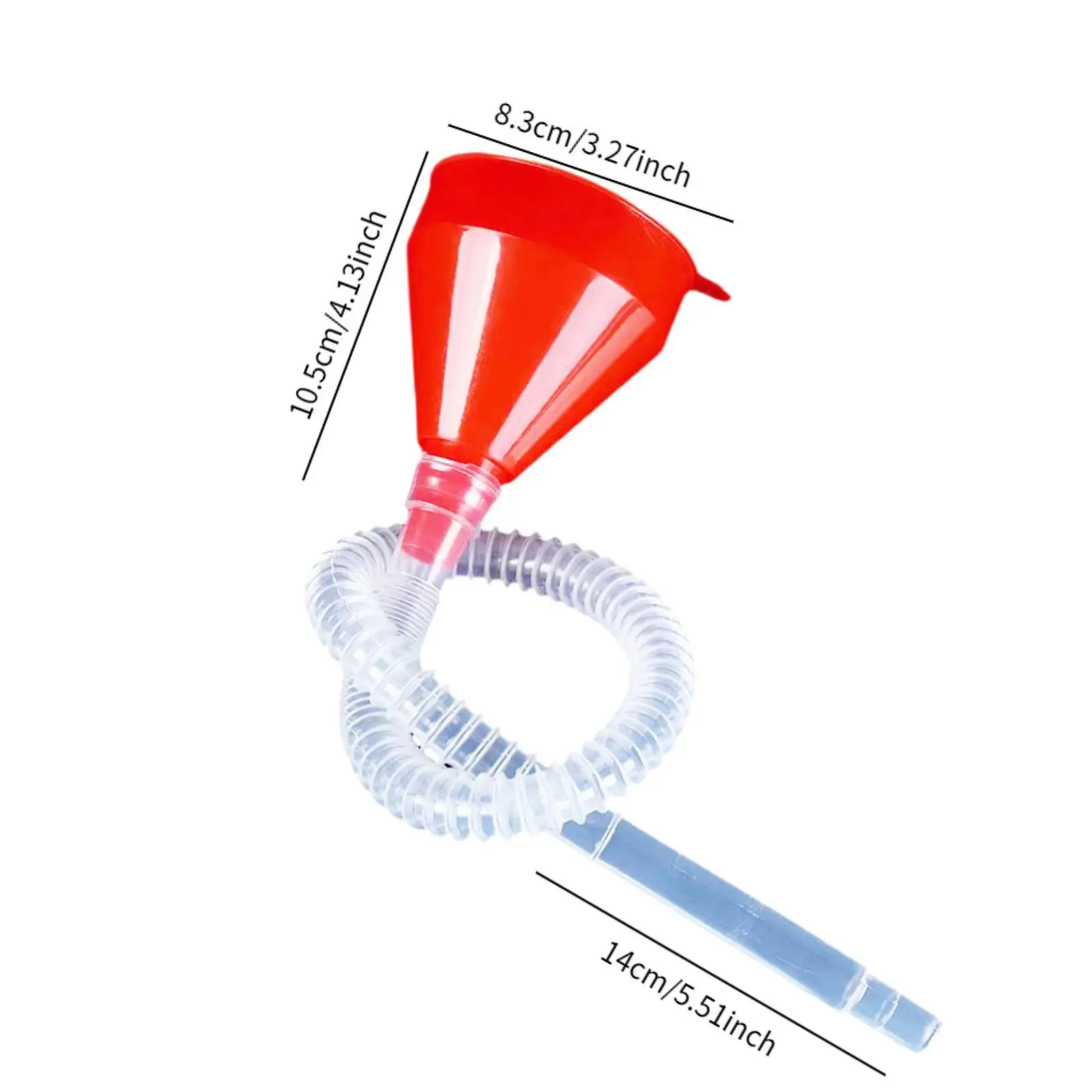 Универсальная воронка для заправки Автомобильная Съемная эффективная защита от