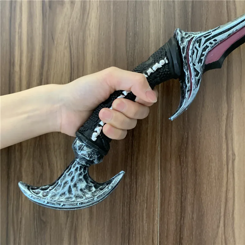 Оружие для косплея из мультфильма Серп 1:1 Orc антимаг Scythe of Vyse игра эльфа аниме