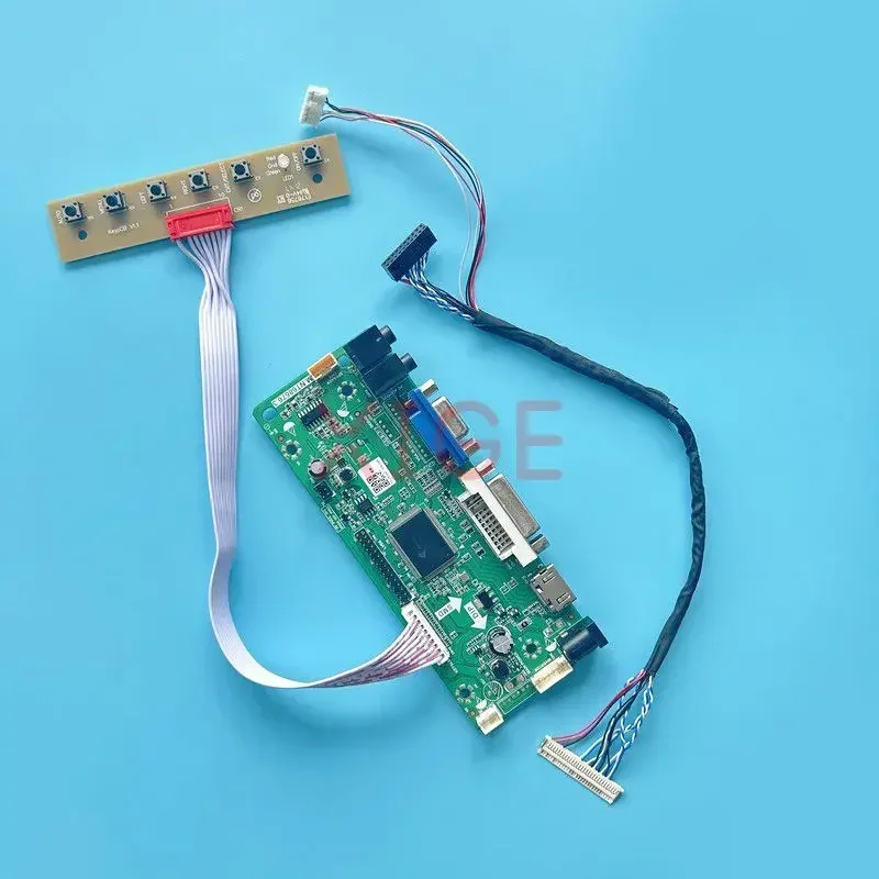 

Плата драйвера контроллера ЖК-дисплея подходит для HSD100IFW4 HSD101PFW2 1024*600 Matrix DIY Kit 10,1 "DVI VGA LVDS 30-контактный HDMI-совместимый