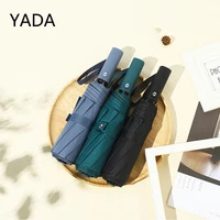 yada brand large automatic umbrella parasol sunny and rainy business umbrellas for women windproof fold uv parapluie ys220013