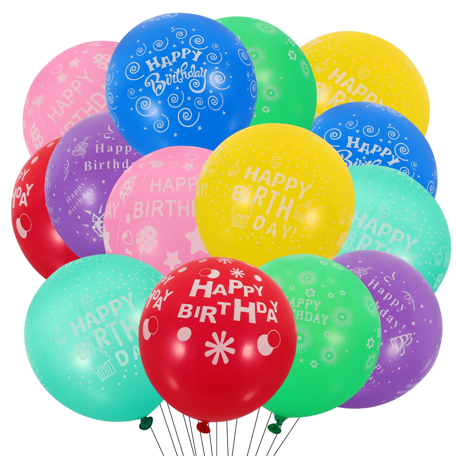 

100 шт., утолщенные латексные воздушные шары