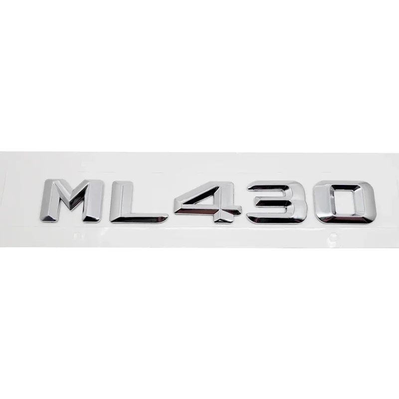 

Наклейка с эмблемой багажника на кузов автомобиля для Mercedes Benz ML55 ML63 ML250 ML300 ML320 ML350 ML400 ML430, наклейка с надписью, внешние аксессуары