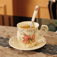 european coffee cup set coffee set with ceramic british afternoon tea set tea cup teapot small luxury shelf