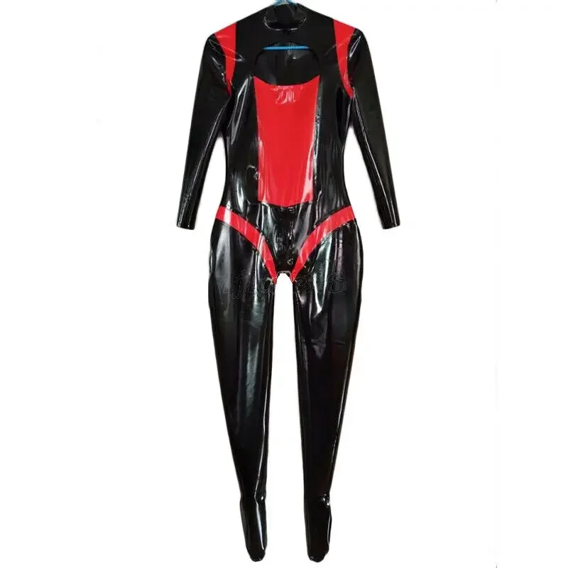 Латексное резиновое боди Gummi костюм кошки комбинезон для Хэллоуина