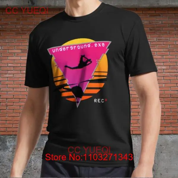 Мужская черная футболка с логотипом u n d e r o x Забавный размер от S до 5XL