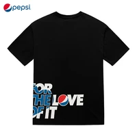 pepsi cola couples summer thin round neck t shirt mens short sleeve trend all match handsome t shirt