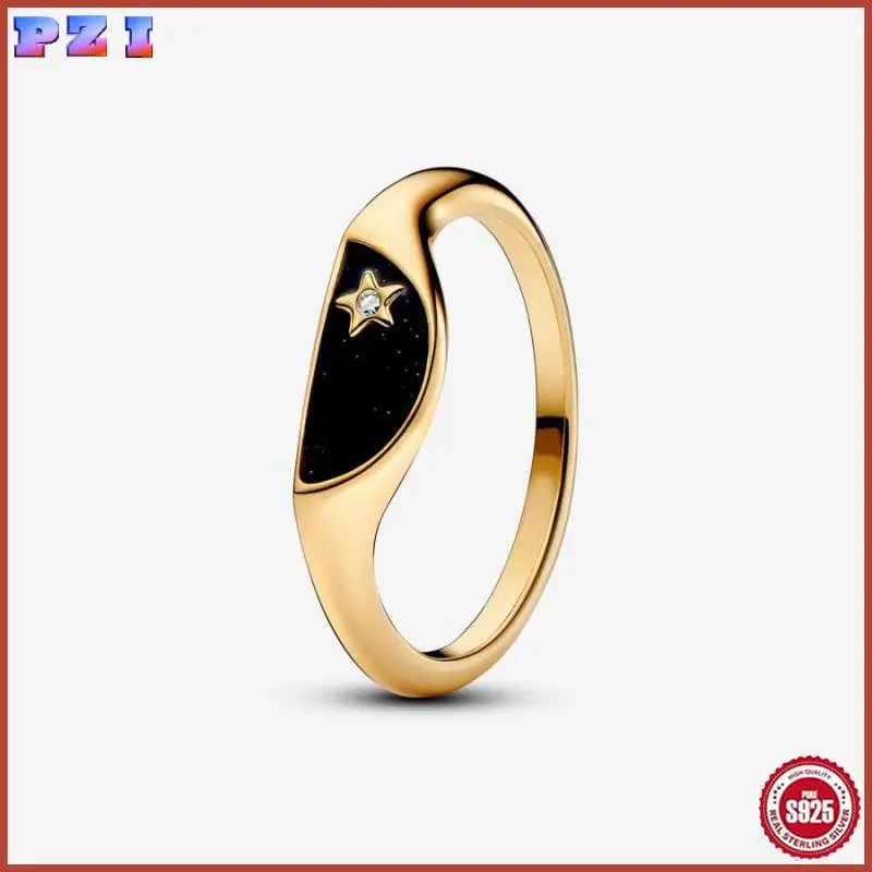 Новинка 2025 кольцо из стерлингового серебра S925 с жемчугом и розой Love подарок для