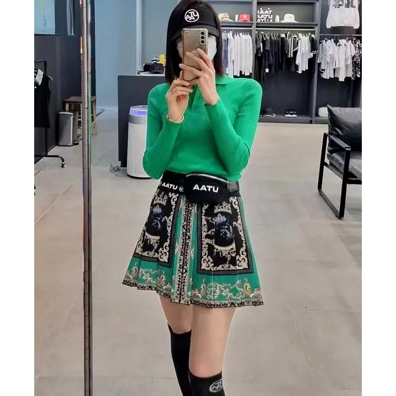 Symbol PK Knit Pullover Casual Knit Sweater for Women Long Sleeve Pullover Knitwear Button Decor Lightweight Jumper Top