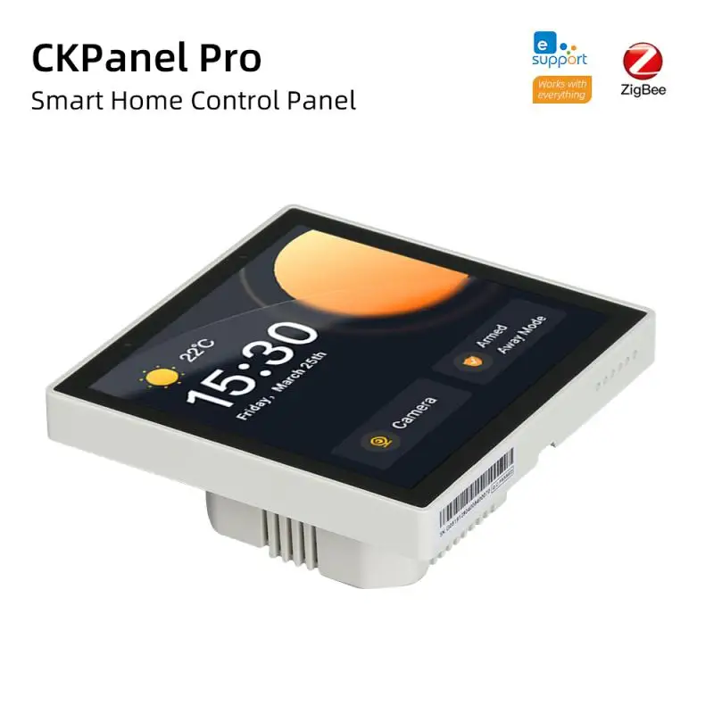 

CKPanel Smart Home Control Panel Scene Wall Switch Thermostat Built-In Zigbee Gateway For Alexa Google Home