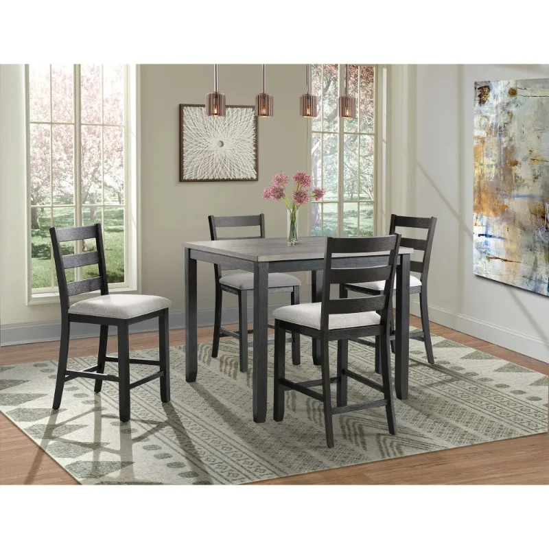 

Picket House Furnishings Kona 5 Piece Counter Height Dining Set