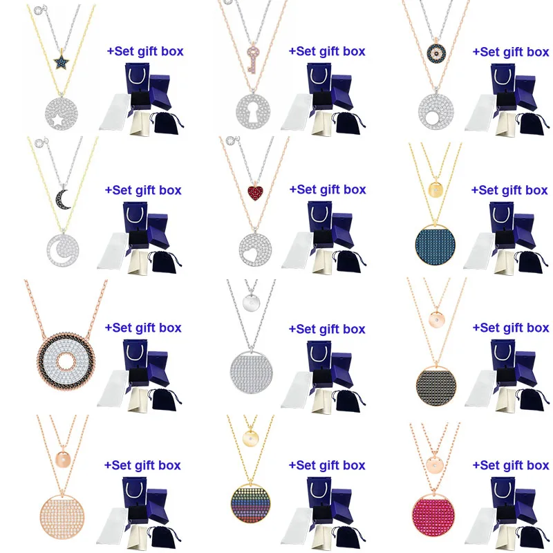 

Swaвысокое качество XL036 ювелирные изделия простой современный Play Trend Романтический круглый бриллиант украшение для женщин.