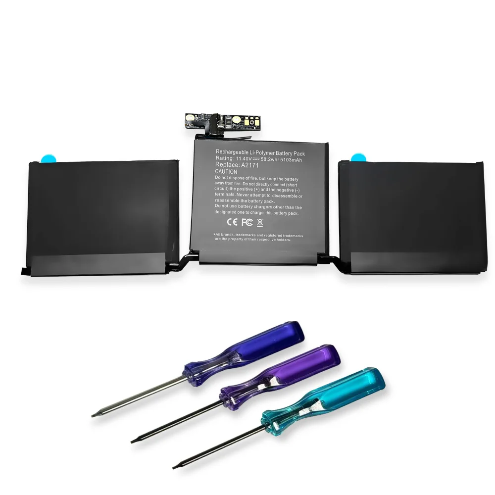 A2171 11 41 В 5103 мАч Аккумулятор для ноутбука Apple MacBook Pro 13-дюймовый сенсорный A2159 (2019) 1 7