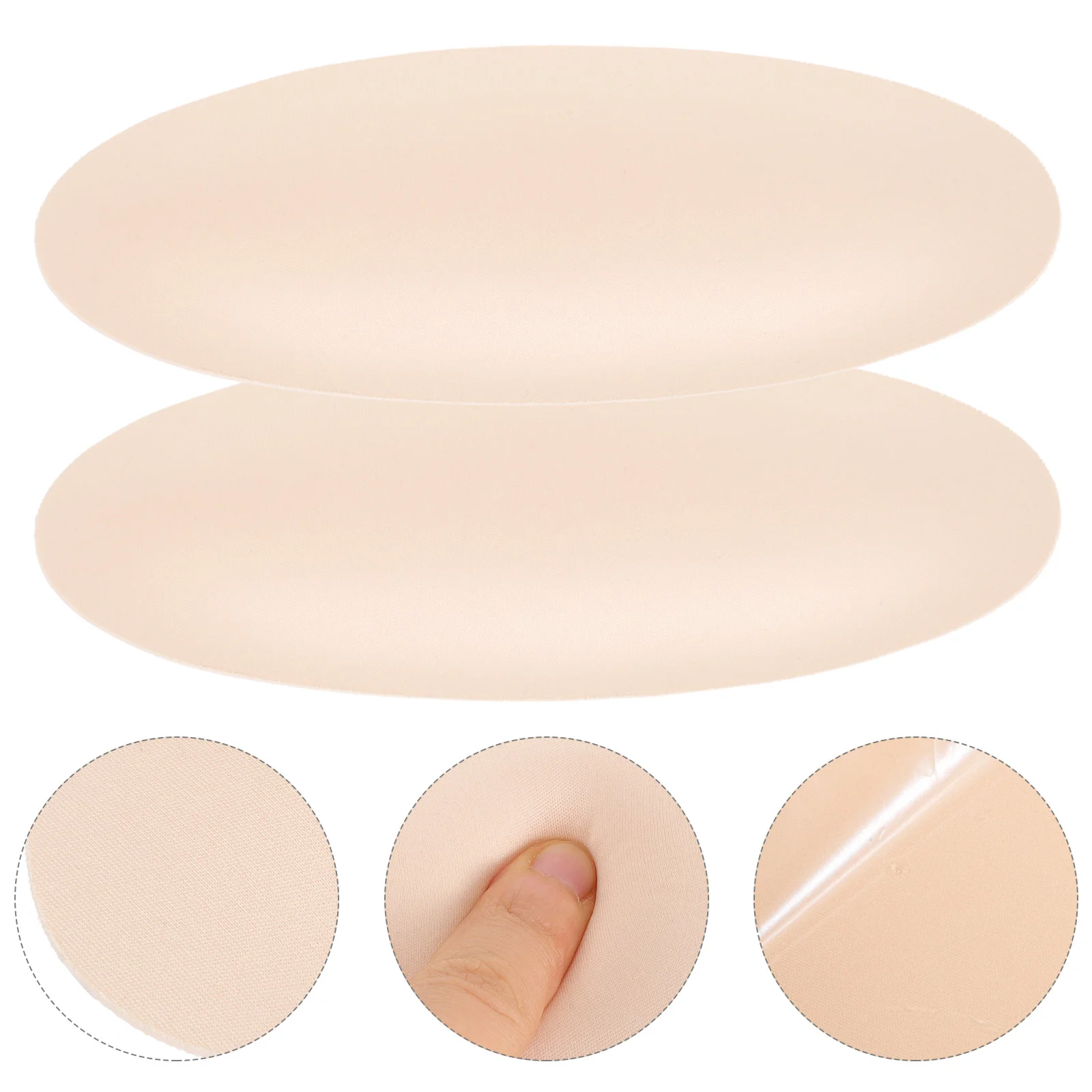 

Silicone Orthotic Leg Pads Sponge Calf Support Corrector Thin Legs Adhesive Skinny Protective Miss Anti Allergic