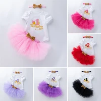 babi girl clothes cartoon cosplay lace princess dress for baby 1st year dresses bebes clothes infant birthday wedding party sets
