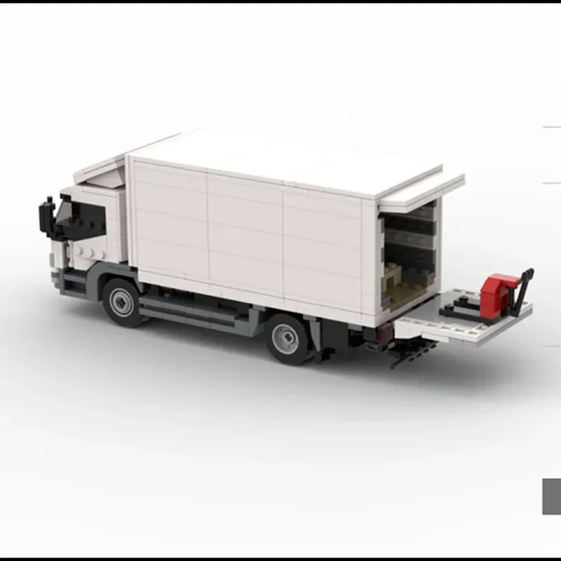 MOC Speed Champion MOC-134268 автомобиль игрушечный строительный блок модель 769 шт. белого