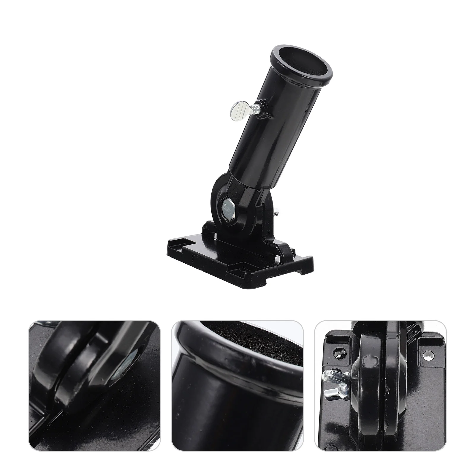 

Flagpole Bracket Practical Display Holders Useful Brackets Mounting Adjustable Fixing Accessory Wall-mounted