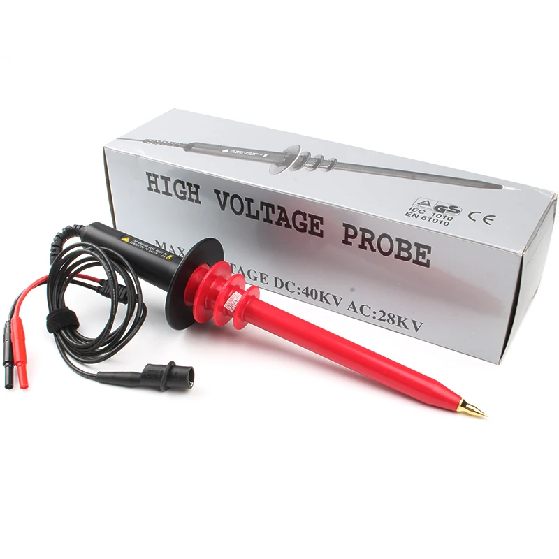 

HVP-40 digital multimeter high voltage probe DC 0~40KV AC0~28KV 1000:1