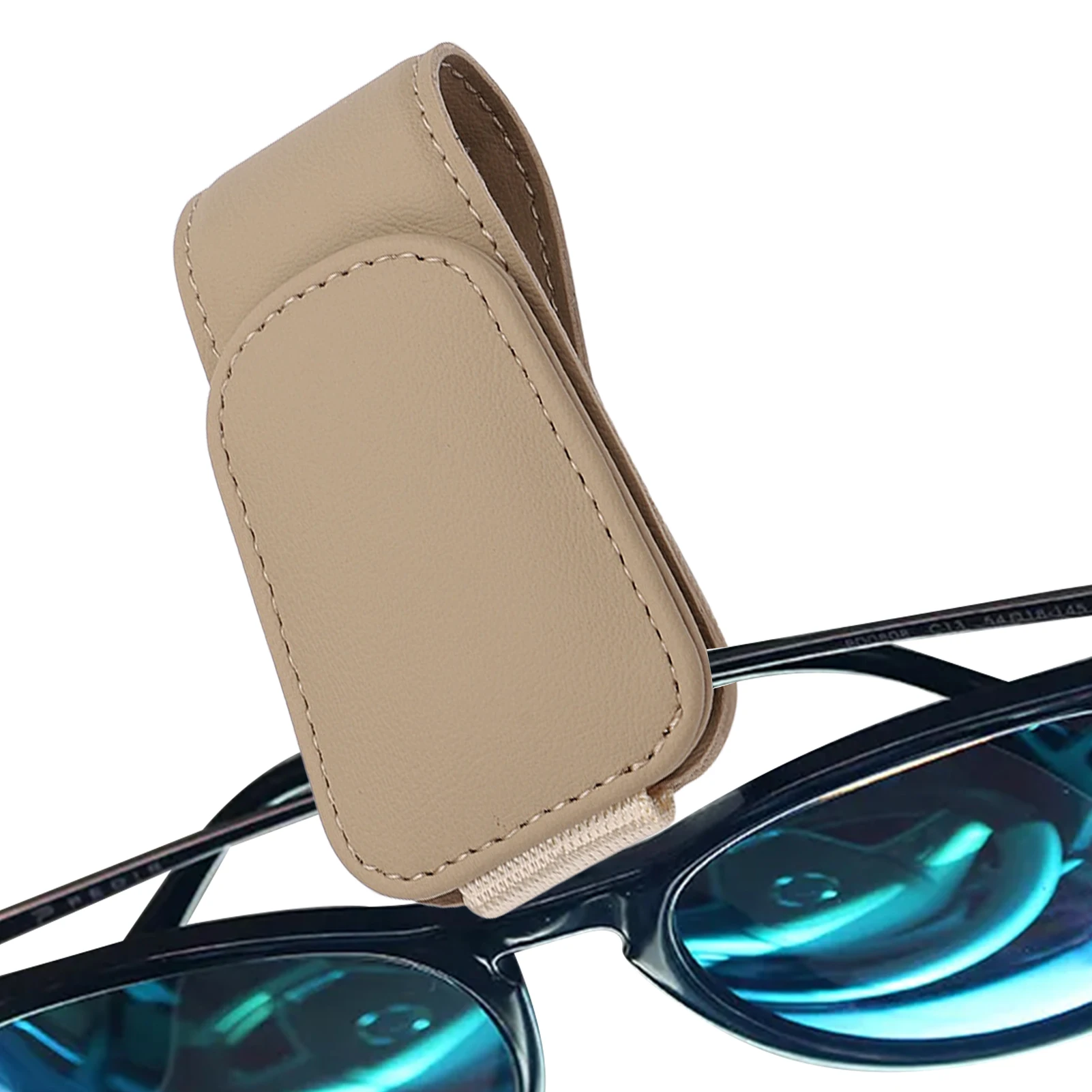 

Sunglass Holder For Car Car Glasses Holder Universal Universal Sunglass Holder For Car Leather Eyeglasses Hanger And Ticket Card