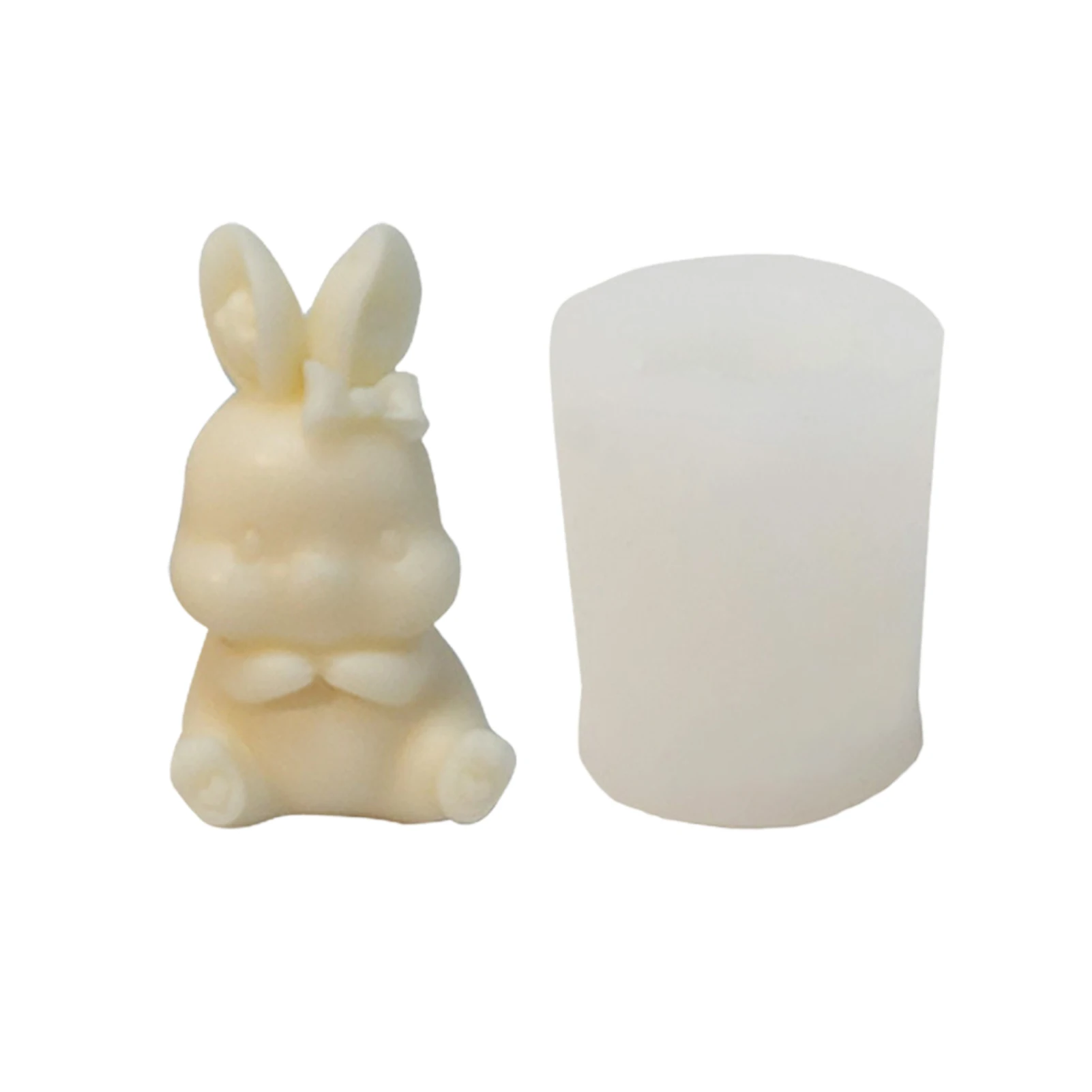 

Bunny Silicone Mold Bunny Chocolate Mold Silicone Rabbit Mold Bunny Molds For Chocolate Flexible Non-sticky Rabbit Craft Bunny