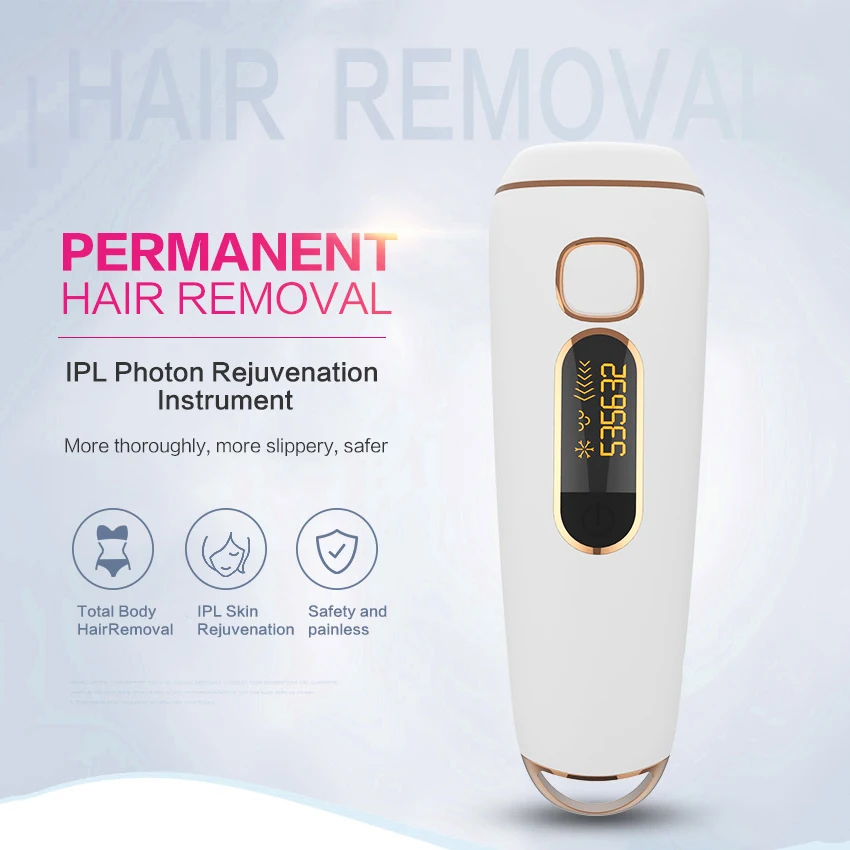 New 999999 Flashes Electric IPL Hair Removal Laser Epilator Women Painless Face Body Portable Hot Sell Machine Photoepilator