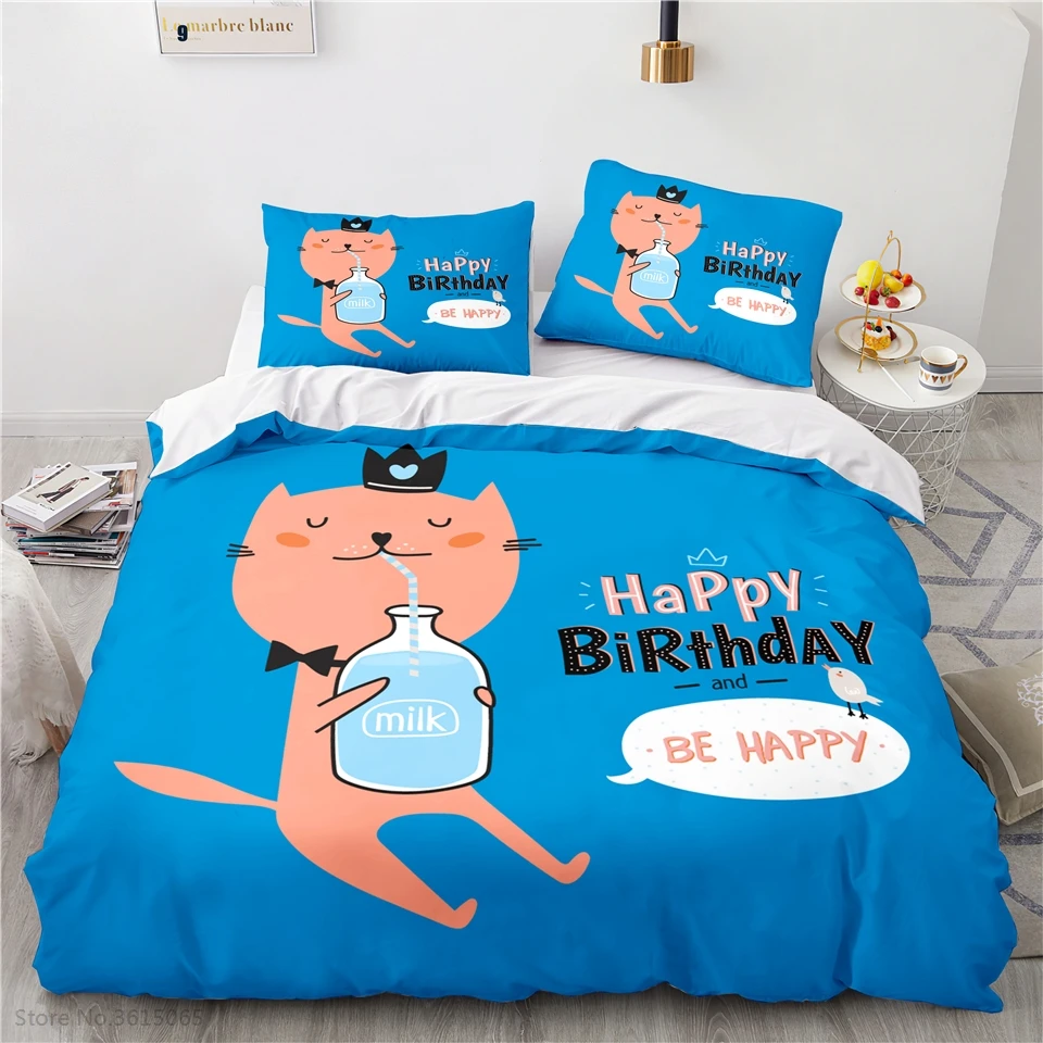 Комплект постельного белья для мальчиков и девочек с рисунком подсолнуха Льва