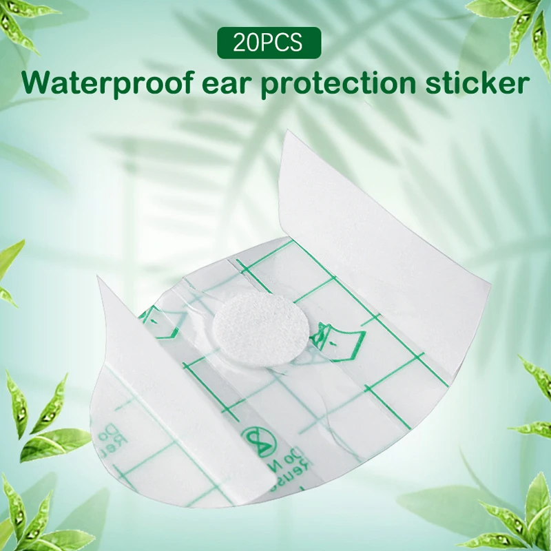 

20 шт./набор, водонепроницаемые накладки на уши