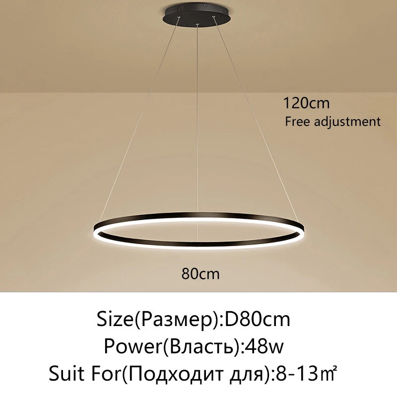 

Подвесной светодиодный светильник TONDI Cool Warm