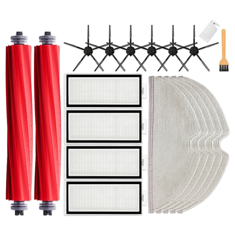 

Main Side Brush Filter And Mop Cloth Replacement Accessories For Xiaomi Roborock Q7 Max Q7 Max+ T8 Robot Vacuum Cleaner