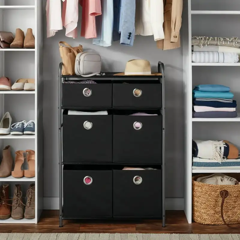 

Unit Storage Shelves, Black Steel