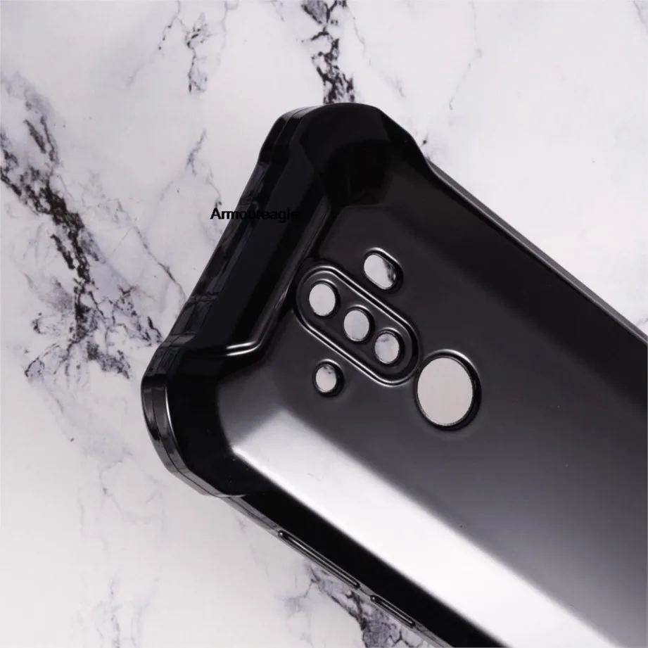 Чехол для doogee s58 pro силиконовый чехол задней панели мягкий защитный из ТПУ защита