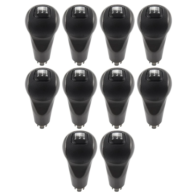 

10X 5 Speed Mt Car Shift Knob Shift Ball Shifter Shift Head For Honda Civic Dx Ex Lx 2006-2011 54102-Sna-A01