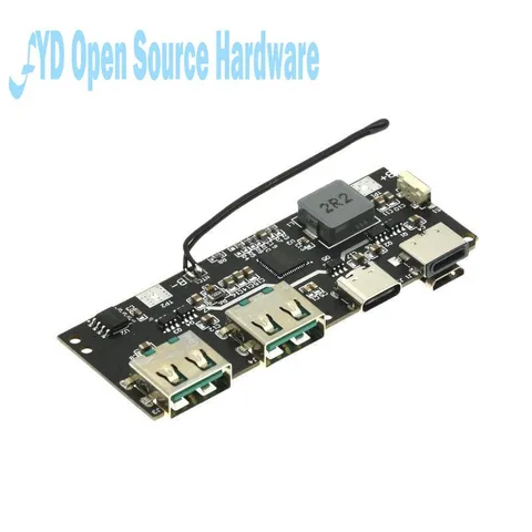 Модуль питания мобильного телефона с быстрой зарядкой, 22,5 Вт, QC4.0 PD3.0, 5 портов, двойной USB, Мобильный Внешний аккумулятор, защитная плата, материнская плата «сделай сам»