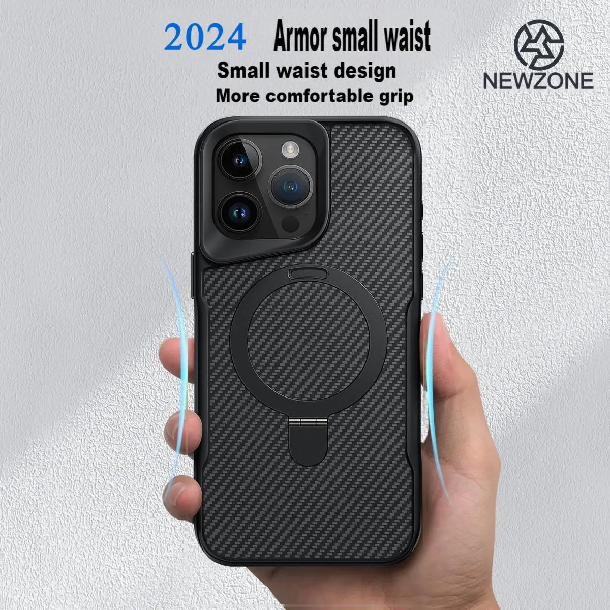 Суперроскошный Магнитный чехол из углеродного волокна для телефона Iphone 15 14 13 12 Pro